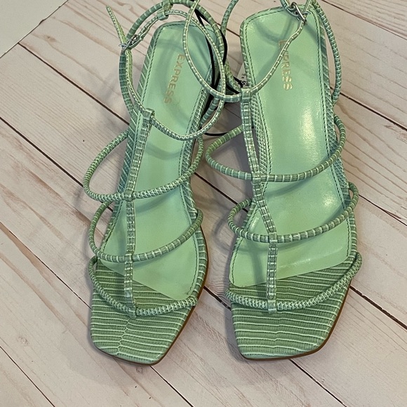 Express Strappy Heels - Picture 11 of 14